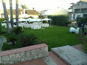 thumbnail: Outdoor banquet area