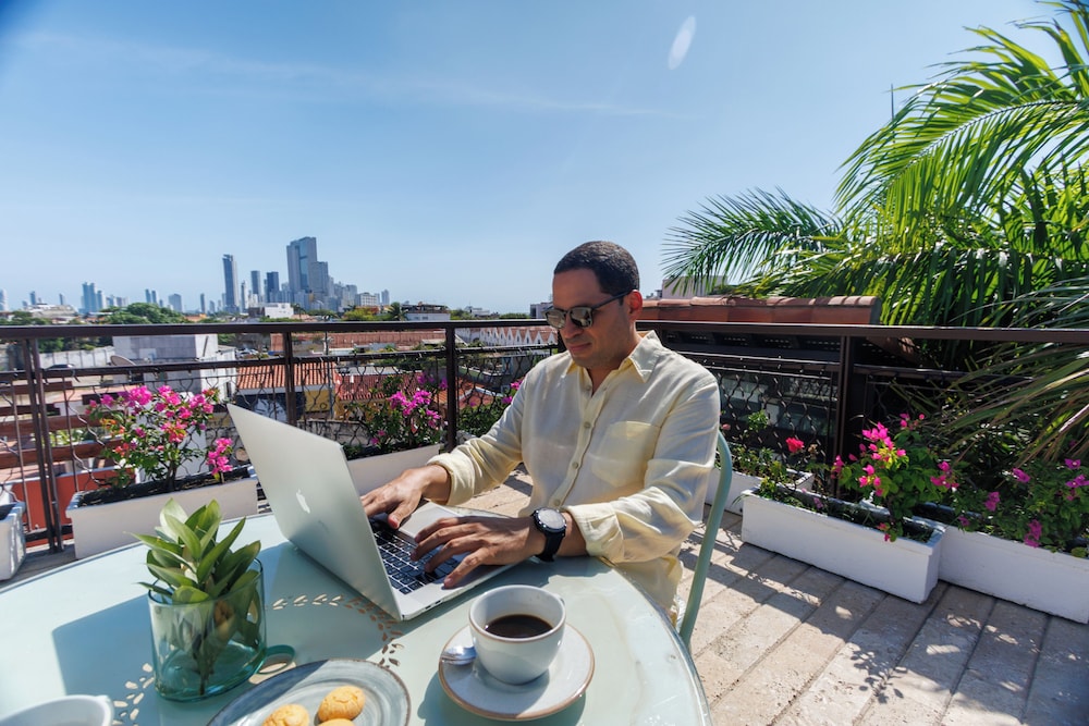 Rooftop terrace