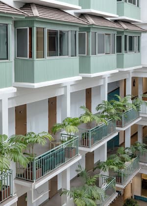 thumbnail: Courtyard view