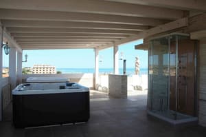 thumbnail: Outdoor spa tub