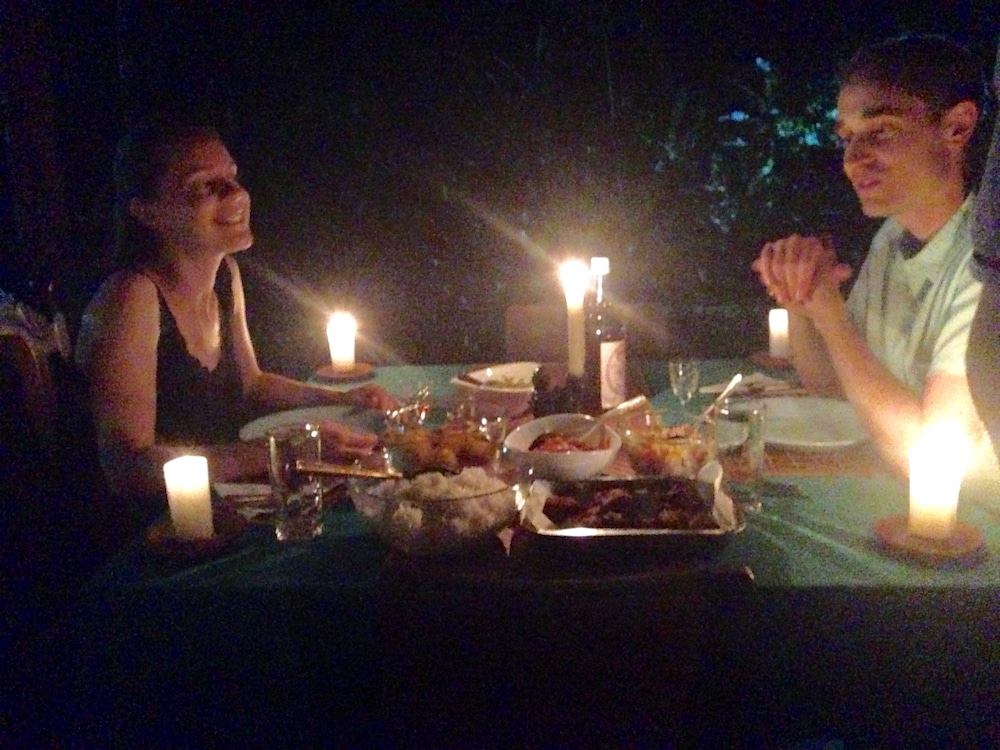 Couples dining