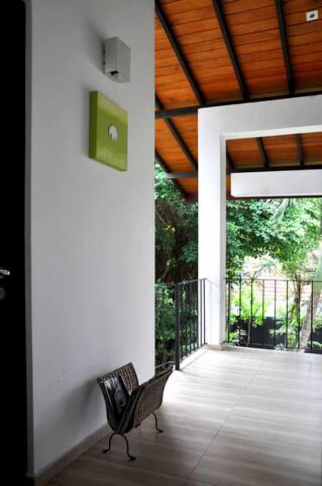 Interior entrance