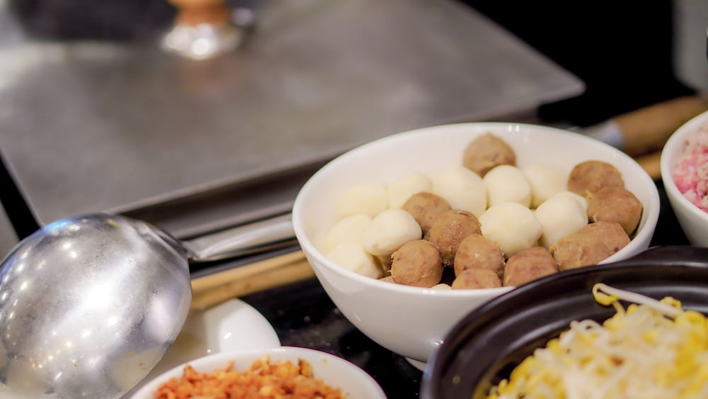Breakfast buffet
