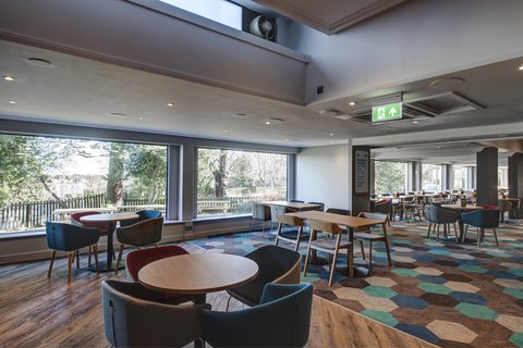 Catch up with friends over a coffee in the open lounge