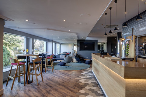 Order a drink from the licensed bar to enjoy in the lounge