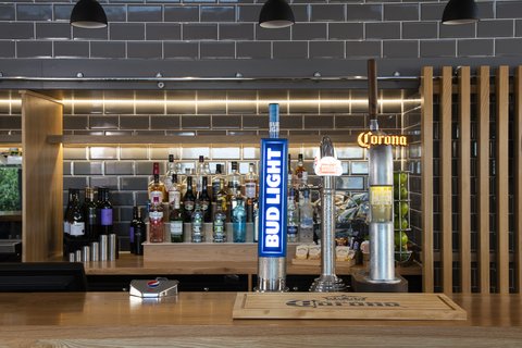 Busy day? Treat yourself to a refreshing drink from the bar
