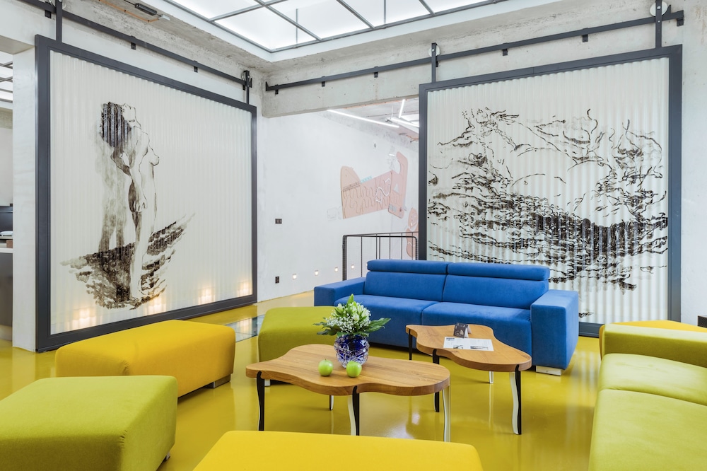 Lobby sitting area