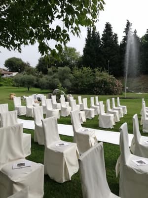 thumbnail: Outdoor wedding area