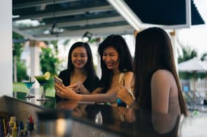 thumbnail: Poolside bar