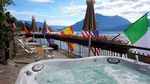 thumbnail: Outdoor spa tub