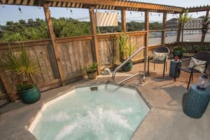thumbnail: Outdoor spa tub
