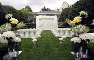 thumbnail: Outdoor wedding area