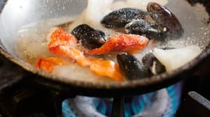 thumbnail: Restaurant Stove Pan Cooking