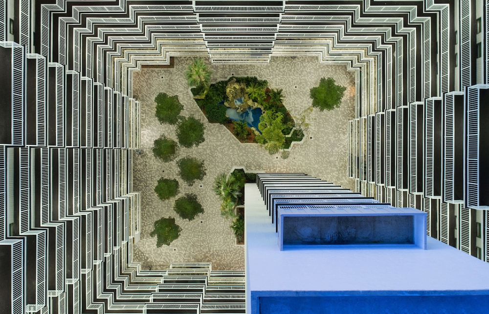 Courtyard view