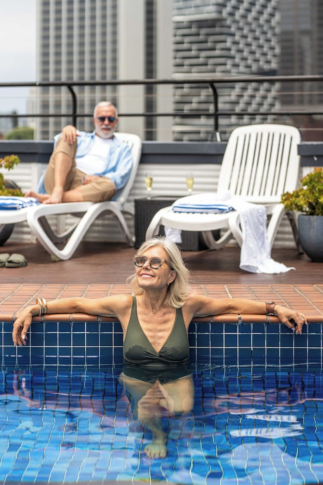 Rooftop pool