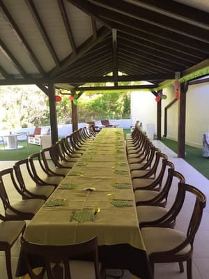 thumbnail: Outdoor banquet area