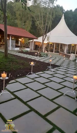 thumbnail: Outdoor banquet area