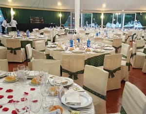 thumbnail: Outdoor banquet area