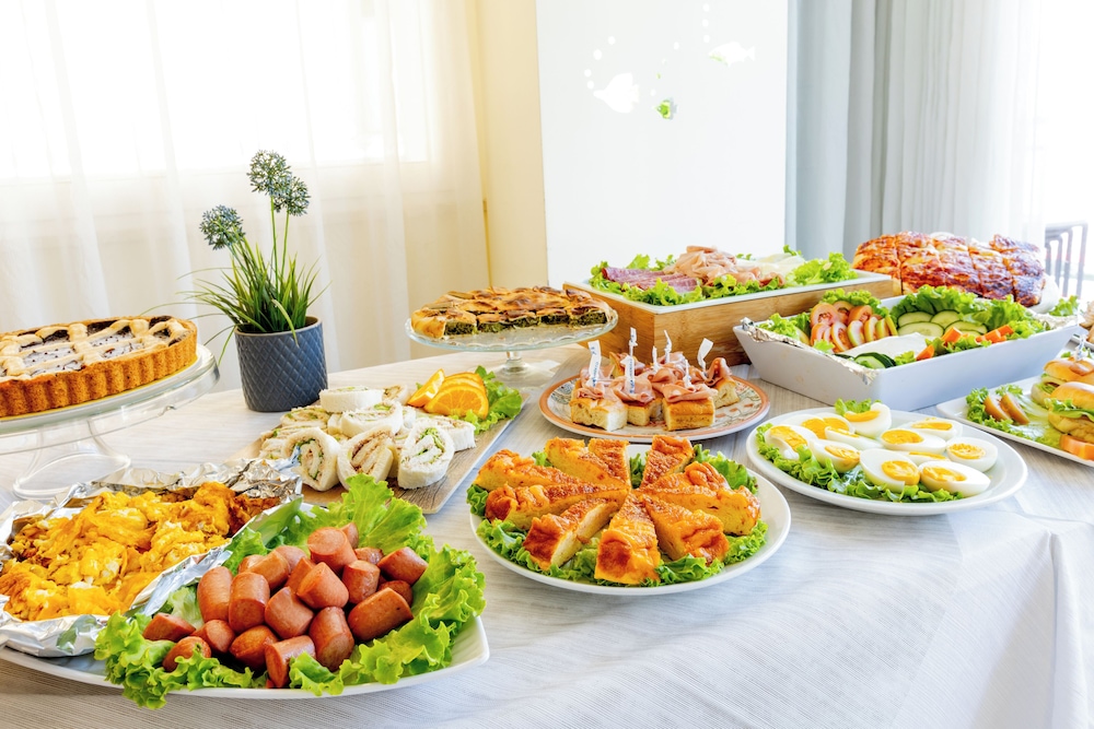 Breakfast buffet