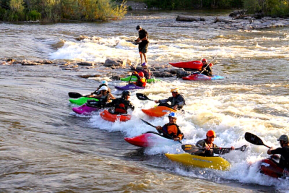 Kayaking