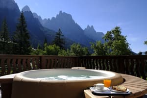 thumbnail: Outdoor spa tub