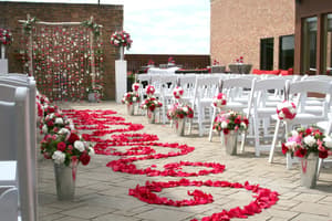 thumbnail: Outdoor wedding area
