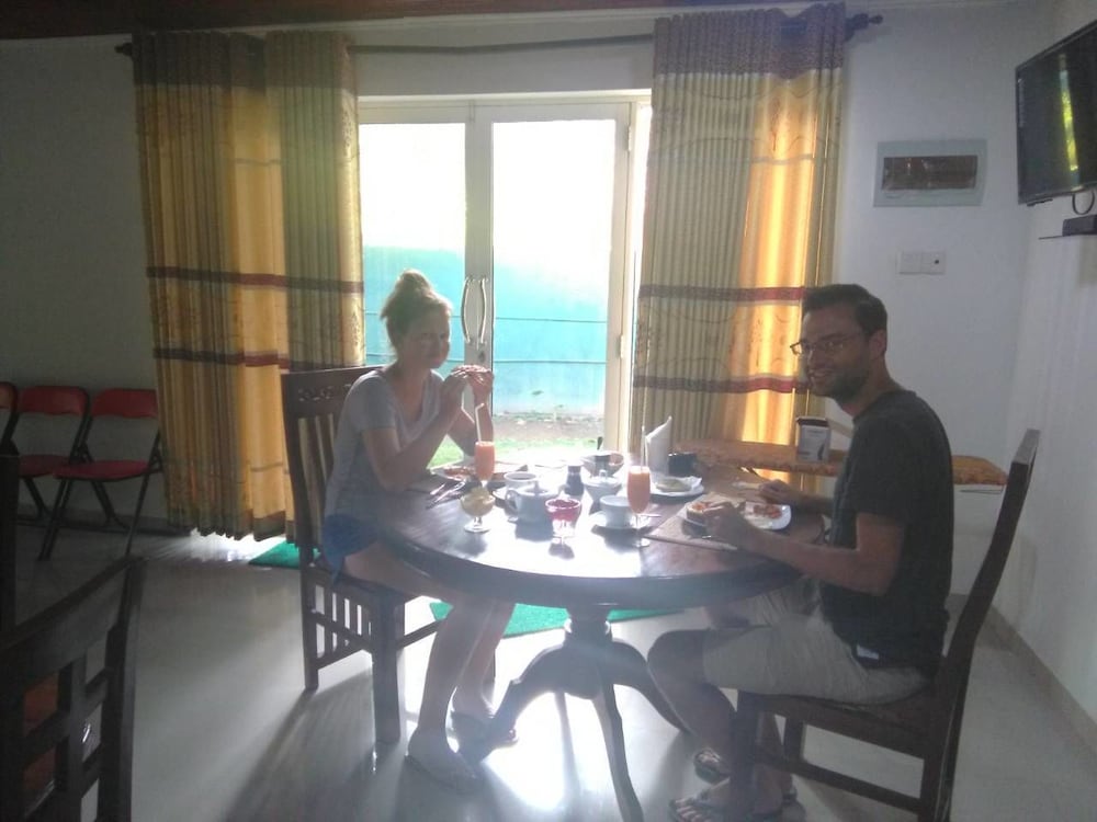 Couples dining
