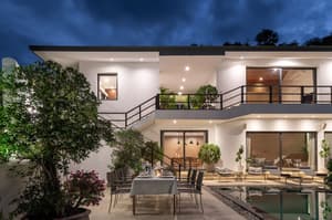 thumbnail: Front of property - evening/night