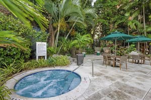 thumbnail: Outdoor spa tub