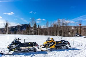 thumbnail: Snowmobiling