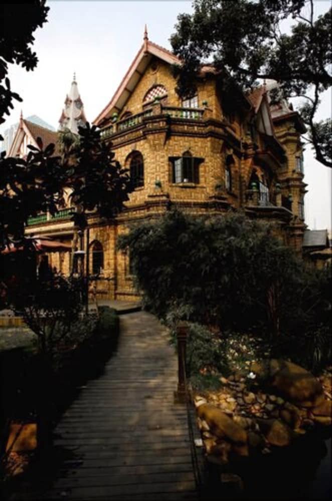 Outdoor wedding area