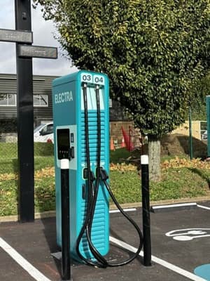 thumbnail: Electric vehicle charging station