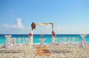 thumbnail: Outdoor wedding area