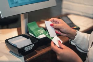 thumbnail: Check-in/check-out kiosk