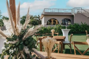 thumbnail: Outdoor wedding area