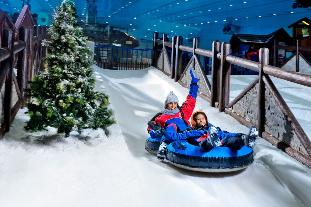Snowmobiling