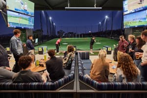 thumbnail: Indoor golf driving range