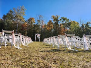 thumbnail: Outdoor wedding area