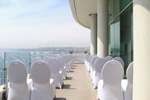 thumbnail: Outdoor wedding area