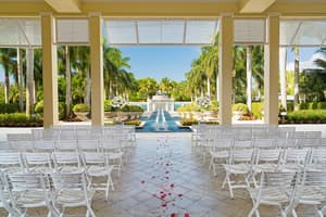 thumbnail: Outdoor wedding area