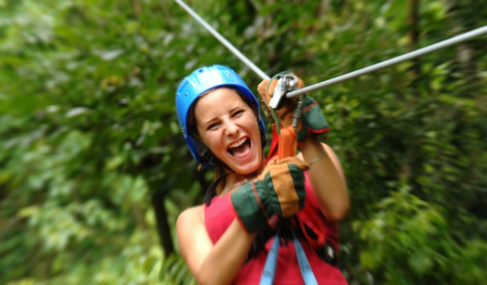 Ziplining