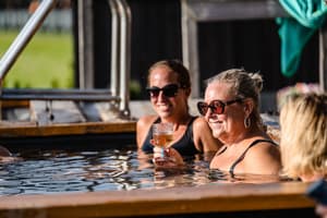 thumbnail: Outdoor spa tub