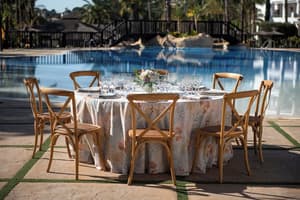 thumbnail: Outdoor wedding area