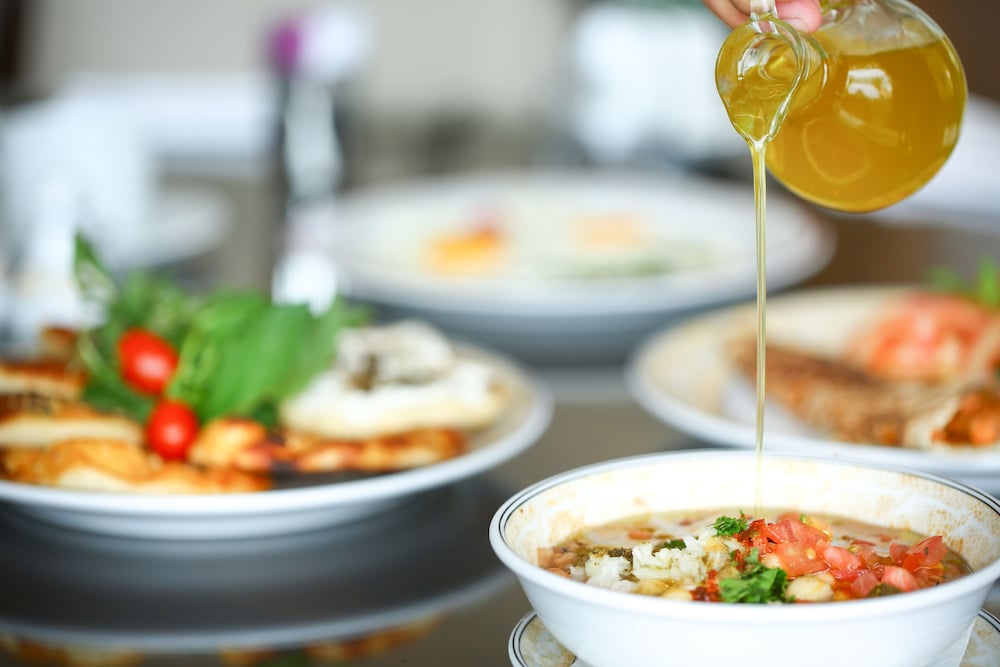 Breakfast buffet