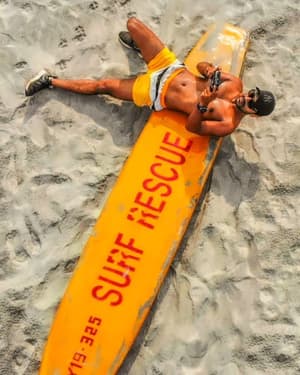 thumbnail: Surfing/boogie boarding