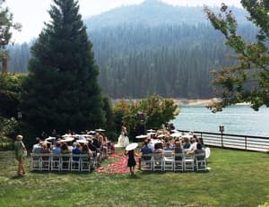 thumbnail: Outdoor wedding area