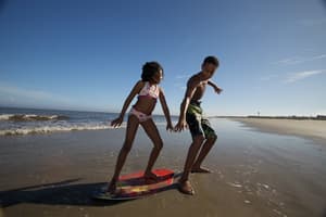 thumbnail: Surfing/boogie boarding