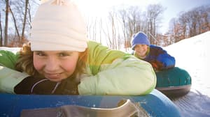 thumbnail: Snow tubing