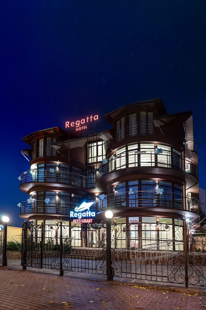 Front of property - evening/night