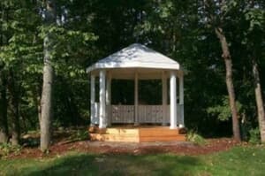 thumbnail: Outdoor wedding area